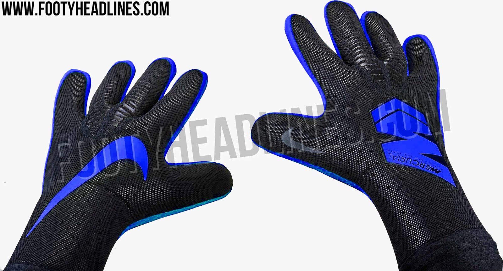 Exclusive Black Racer Blue Strapless Nike Mercurial Touch